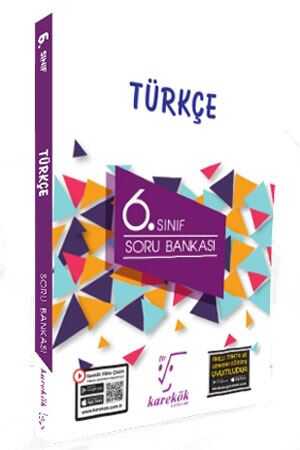Karekök 6. Sınıf Türkçe Soru Bankası Karekök Yayınları
