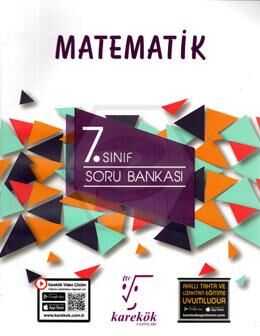 Karekök 7. Sınıf Matematik Soru Bankası Karekök Yayınları