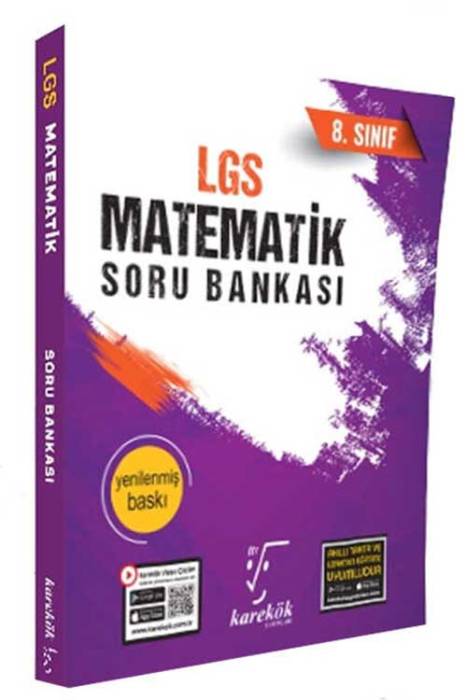2024 LGS 8.Sınıf Matematik Soru Bankası Karekök Yayınları