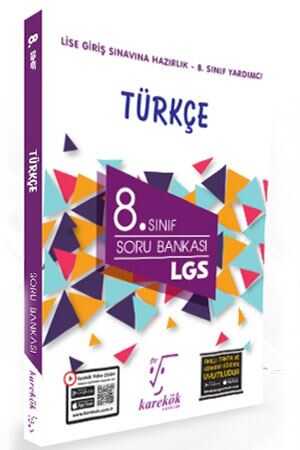 Karekök 8. Sınıf LGS Türkçe Soru Bankası Karekök Yayıncılık