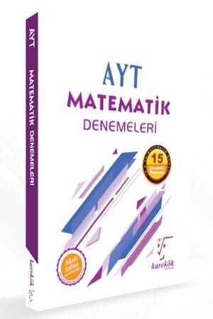 Karekök AYT Matematik 15 Çözümlü Deneme Karekök Yayınları