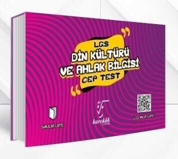 Karekök LGS Din Kültürü ve Ahlak Bilgisi Cep Test Karekök Yayınları