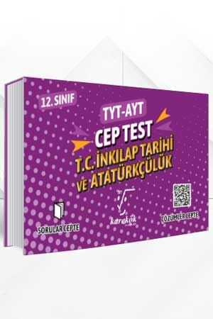 Karekök TYT AYT Cep Test T.C İnkilap Tarihi ve Atatürkçülük Karekök Yayınları
