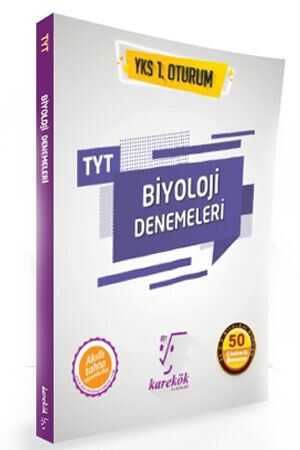 Karekök TYT Biyoloji Çözümlü 50 Deneme Karekök Yayınları