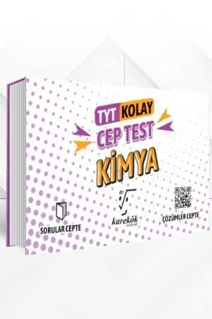 Karekök TYT Cep Test Kimya Kolay Karekök Yayınları