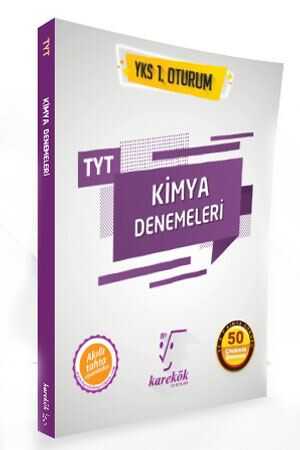 Karekök TYT Kimya Çözümlü 50 Deneme Karekök Yayınları
