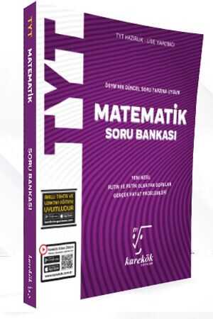 Karekök TYT Matematik Güncel Soru Bankası Karekök Yayınları