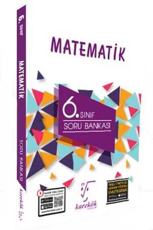 Karekök 6. Sınıf Matematik Soru BankasıKarekök Yayınları