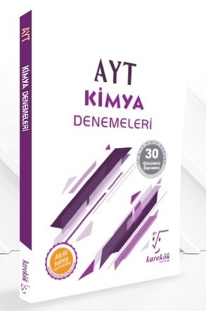 Karekök YKS AYT Kimya Çözümlü 30 Deneme Karekök Yayınları
