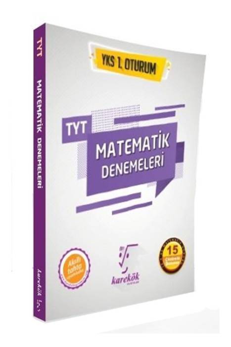Karekök YKS TYT Matematik 15 Deneme Çözümlü Karekök Yayınları