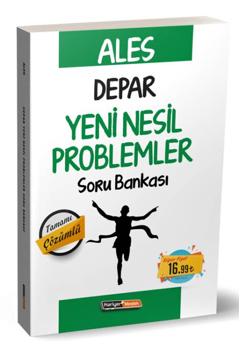 Kariyer Meslek ALES Depar Yeni Nesil Problemler Tamamı Çözümlü Soru Bankası Kariyer Meslek Yayınları
