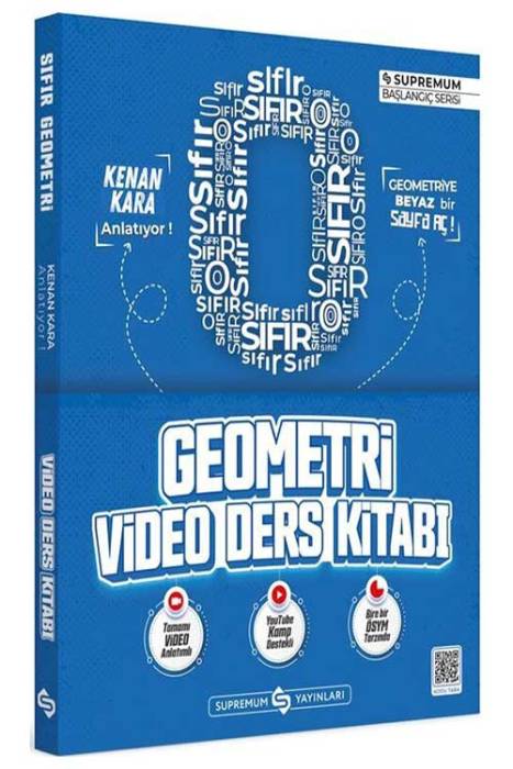 Kenan Kara ile Sıfırdan Geometri Video Ders Kitabı Supremum Yayınları