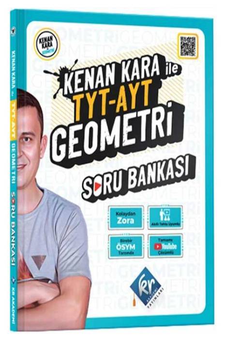 Kenan Kara ile TYT AYT Geometri Soru Bankası KR Akademi Yayınları