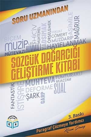 Kerem Siraay TYT AYT Soru Uzmanından Sözcük Dağarcığı Geliştirme Kitabı Kerem Siraay Yayınları