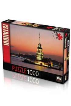 Kız Kulesi Gün Batımı 1000 Parça Puzzle 11287 KS Games - Thumbnail