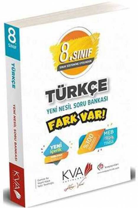 Koray Varol 8. Sınıf Türkçe Yeni Nesil Soru Bankası Fark Var Koray Varol Yayınları