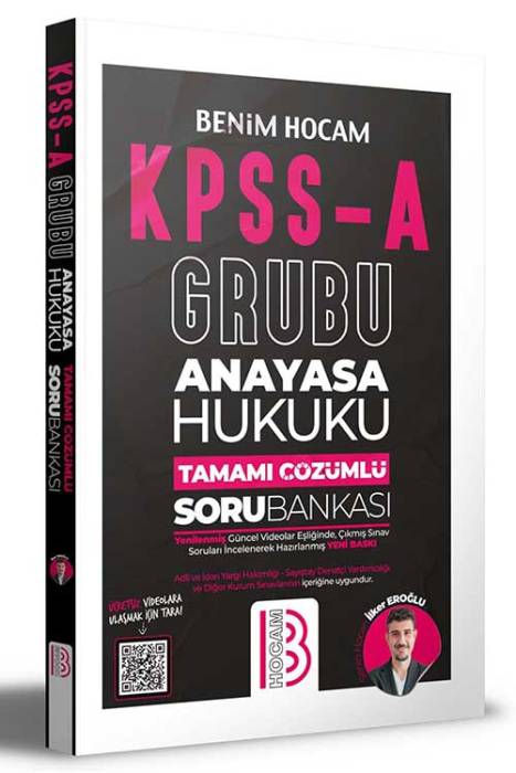 KPSS A Grubu Anayasa Hukuku Tamamı Çözümlü Soru Bankası Benim Hocam Yayınları