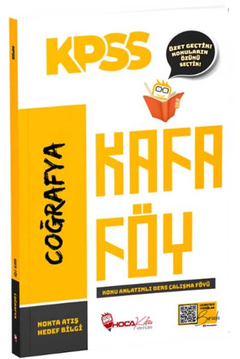 KPSS Coğrafya Konu Anlatımlı Kafa Föy Hoca Kafası Yayınları