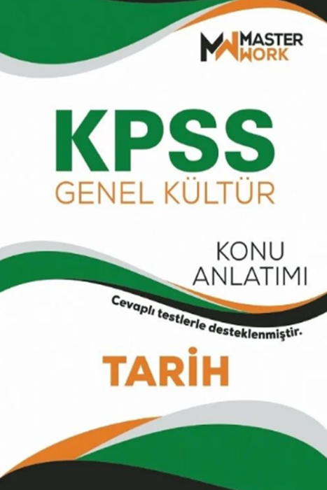 KPSS Tarih Konu Anlatımı Master Work Yayınları