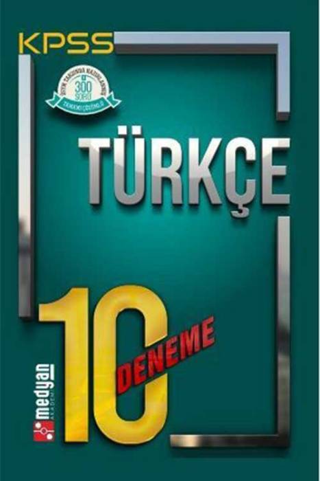 KPSS Türkçe 10 Deneme Medyan Yayınları