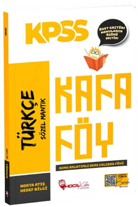 KPSS Türkçe Konu Anlatımlı Kafa Föy Hoca Kafası Yayınları