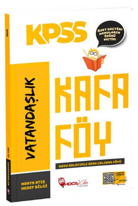 KPSS Vatandaşlık Konu Anlatımlı Kafa Föy Hoca Kafası Yayınları