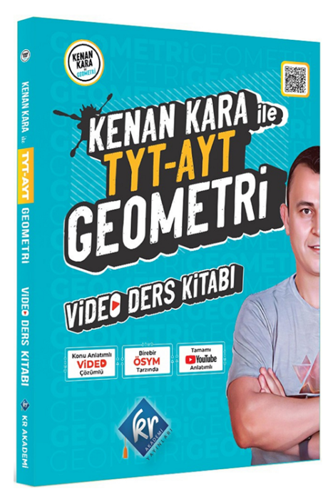 YKS TYT AYT Kenan Kara ile Geometri Video Ders Kitabı KR Akademi Yayınları