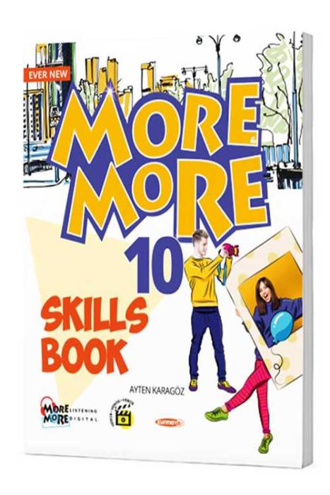Kurmay 10. Sınıf MORE and MORE Skills Book Kurmay Yayınları