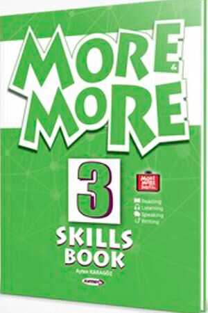 Kurmay 3. Sınıf New More More English Skills Book Kurmay Yayınları