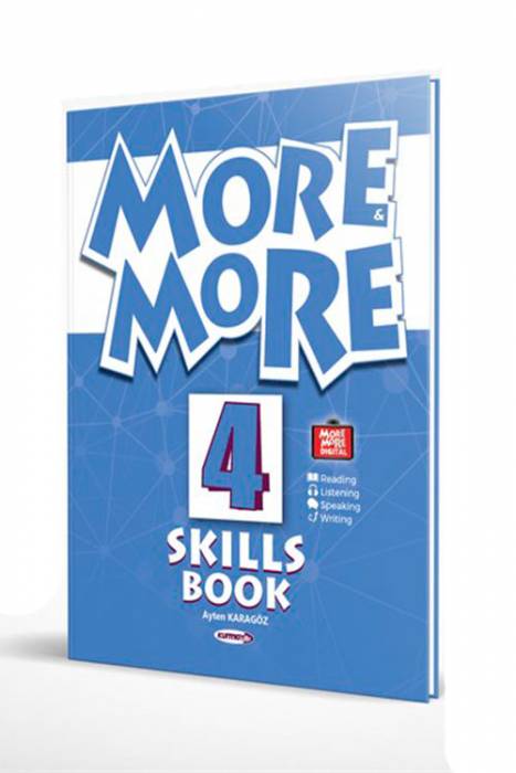 Kurmay 4. Sınıf New More More English Skills Book Kurmay Yayınları