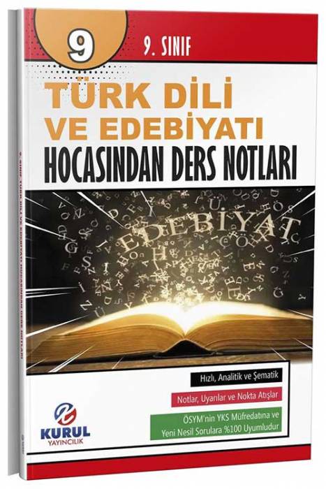 Kurul 9. Sınıf Türk Dili ve Edebiyatı Hocasından Ders Notları Kurul Yayıncılık