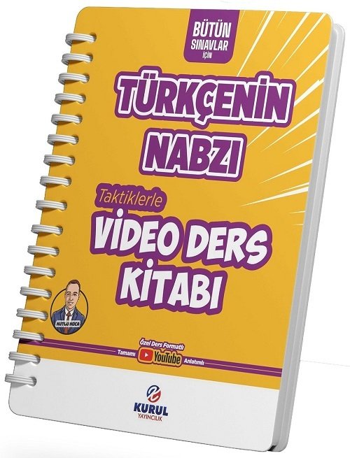Kurul Tüm Sınavlar İçin Taktiklerle Türkçe nin Nabzı Video Ders Kitabı Kurul Yayıncılık