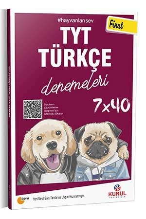 Kurul TYT Final 7x40 Türkçe Denemeleri QR Kod Çözümlü Kurul Yayıncılık