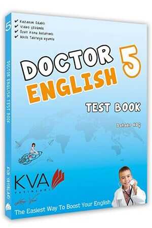 Koray Varol 5.Sınıf Doctor English Test Book Koray Varol Yayınları FIRSAT ÜRÜNLERİ