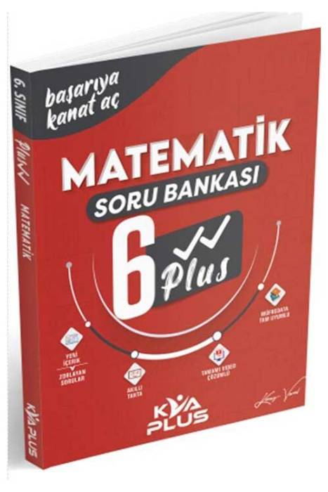 KVA 6. Sınıf Matematik Plus Serisi Soru Bankası KVA Yayınları