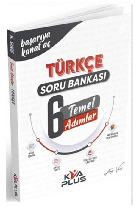 KVA 6. Sınıf Türkçe Temel Adımlar Soru Bankası KVA Yayınları