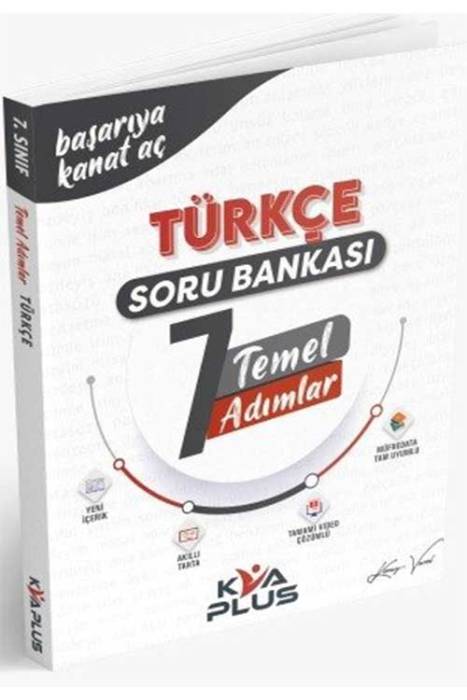 KVA 7. Sınıf Türkçe Temel Adımlar Soru Bankası KVA Yayınları