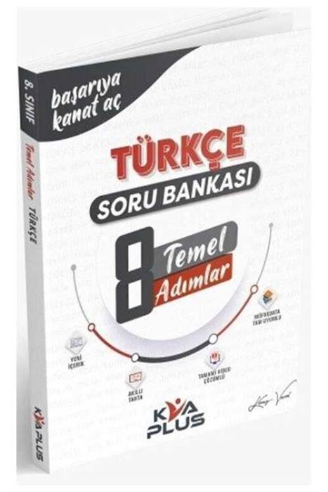 KVA 8. Sınıf LGS Türkçe Temel Adımlar Soru Bankası KVA Yayınları