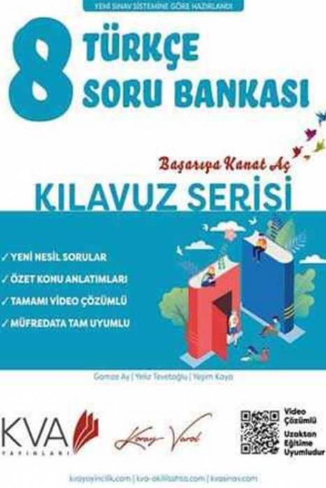Koray Varol 8. Sınıf Türkçe Kılavuz Soru Bankası Koray Varol Yayınları