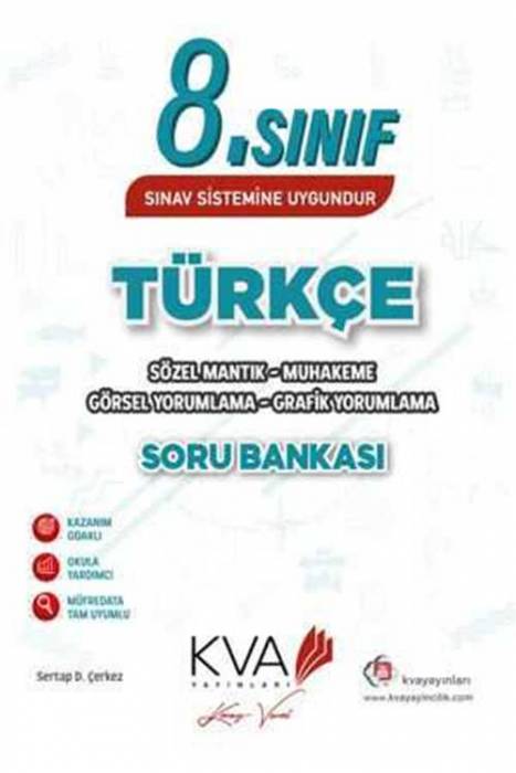 Koray Varol 8. Sınıf Türkçe Sözel Mantık - Muhakeme Soru Bankası Koray Varol Yayınları