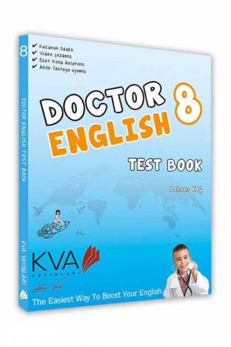 KVA 8.Sınıf Doctor English Test Book KVA Yayınları FIRSAT ÜRÜNLERİ