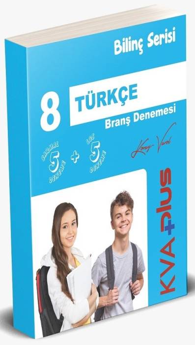 KVA Koray Varol 8. Sınıf Türkçe Bilinç Serisi 10 Deneme KVA Koray Varol Yayınları