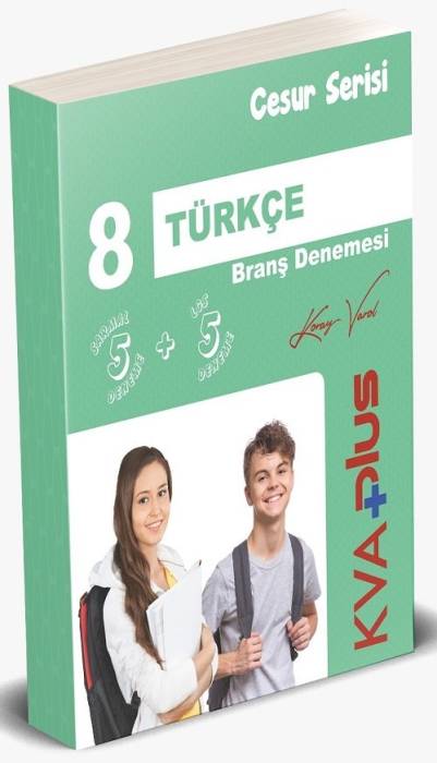 KVA Koray Varol 8. Sınıf Türkçe Cesur Serisi 10 Deneme KVA Koray Varol Yayınları