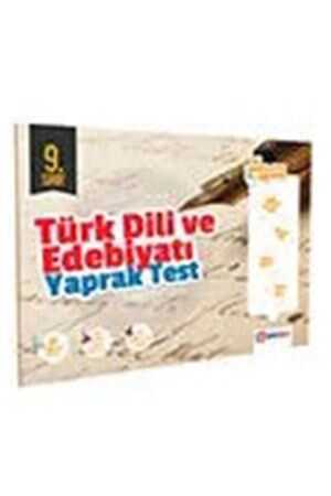 Lider Plus 9. Sınıf Türk Dili ve Edebiyatı Yaprak Test Lider Plus Yayınları