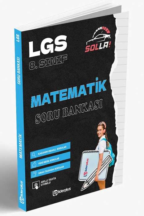 LiderPlus 2022 LGS Matematik Solla Soru Bankası Liderplus Yayınları