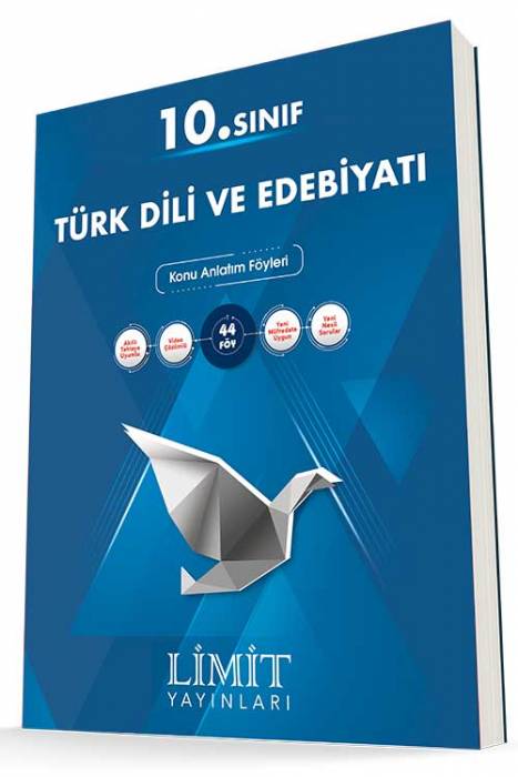 Limit 10. Sınıf Türk Dili ve Edebiyatı Konu Anlatım Föyü Limit Yayınları