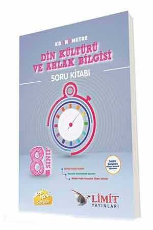 Limit 8. Sınıf Kronometre Din Kültürü ve Ahlak Bilgisi Soru Bankası Limit Yayınları