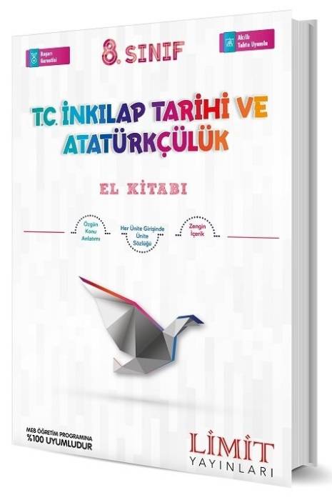 Limit 8. Sınıf TC İnkılap Tarihi ve Atatürkçülük El Kitabı Limit Yayınları