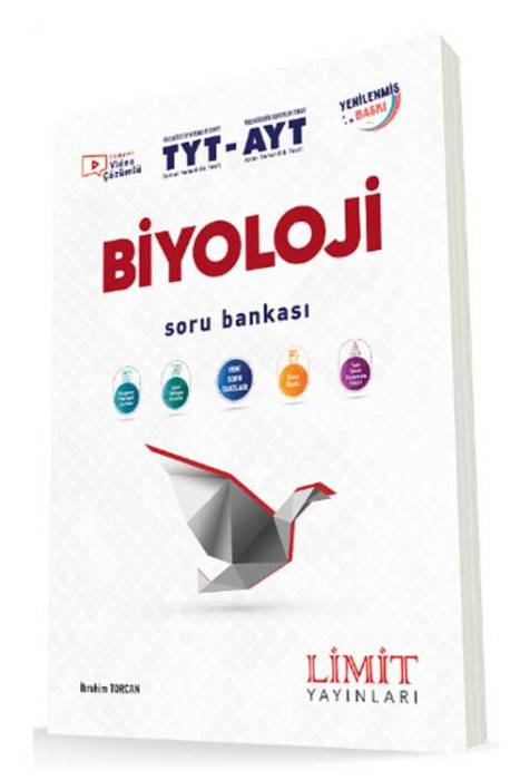 TYT AYT Biyoloji Soru Bankası Video Çözümlü Limit Yayınları