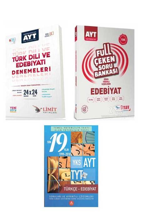TYT AYT Türkçe Edebiyat Soru ve Deneme Seti
